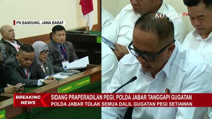 [BREAKING NEWS] Tim Hukum Polda Jawa Barat Tolak Semua Dalil Gugatan Pegi: Sudah Sesuai Hukum