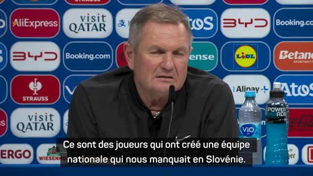 Slovénie - Kek : Ce sont des joueurs qui ont créé une équipe nationale qui nous manquait