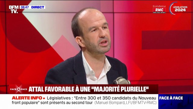 Manuel Bompard: Les insoumis ne gouverneront que pour appliquer leur programme