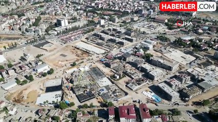 Azerbaycan Mahallesi'ndeki binalar hızla yükseliyor