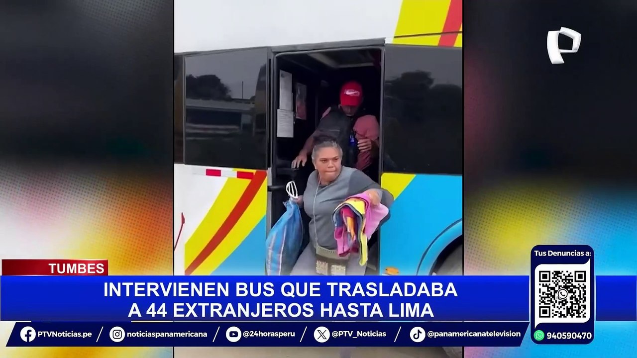 Tumbes: extranjeros indocumentados serán expulsados del país en las próximas horas