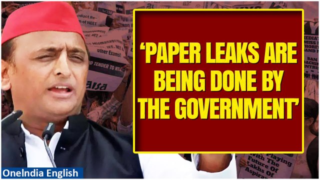 ‘Why Are Paper Leaks Happening?’: Akhilesh Yadav Takes Up NEET, NET Matter in The LS, Blames BJP