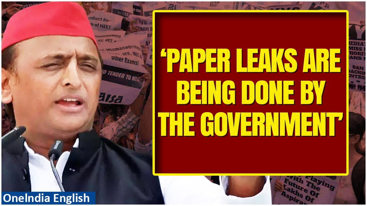 ‘Why Are Paper Leaks Happening?’: Akhilesh Yadav Takes Up NEET, NET Matter in The LS, Blames BJP