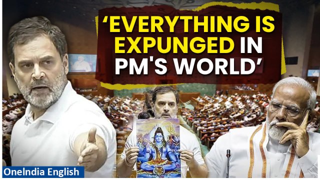 'Bol Diya...': Rahul Gandhi Hits Back After Hindu Remark Criticism | Fiery LS Speech Gets Expunged