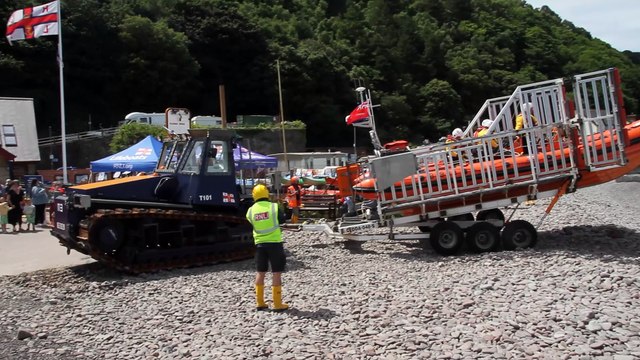 Minehead RNLI open day filmed by George Ody.