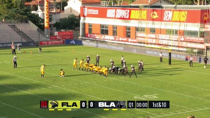 Championnat de France de football américain Élite - Finale - Flash de La Courneuve - Black Panthers de Thonon