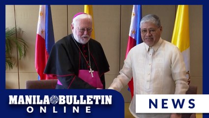 Vatican backs PH call to uphold int'l law amid 'far too many conflicts in the world today'