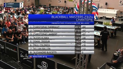 Blackball Masters - Championnat de France - Finale