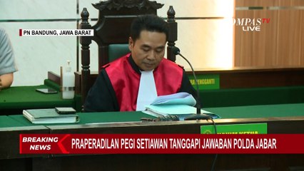 [BREAKING NEWS] Ekspresi Tim Hukum Polda Jabar saat Dengar Replik dari Pengacara Pegi Setiawan