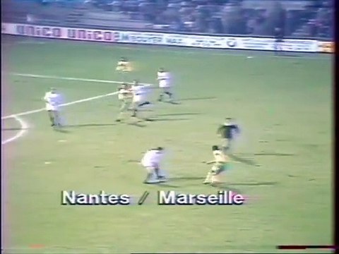 NANTES - MARSEILLE - 1979 - SAISON 1979/1980 -