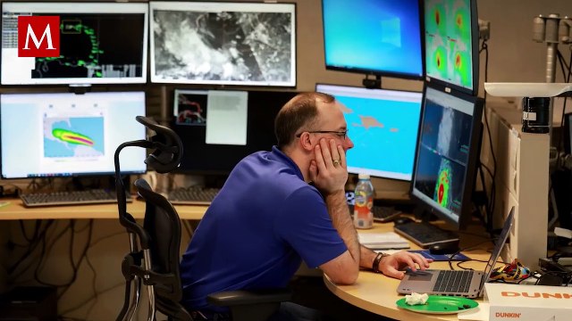 Así fue como un grupo de especialistas logró capturar imágenes del ojo del huracán 'Beryl'