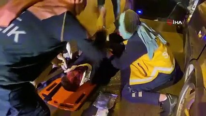 Tüfekli, satırlı zorbaya meydan dayağı