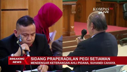Ahli Pidana Tegaskan Bahwa Alat Bukti dan Saksi Harus Ada Sebelum Penetapan Tersangka