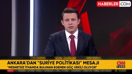 Dışişleri Bakanlığı'ndan "Suriye politikasına yönelik iddialara yanıt
