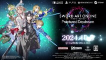 Sword Art Online : Fractured Daydream - Bande-annonce date de sortie