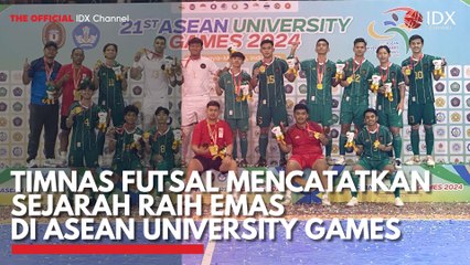 Timnas Futsal Mencatatkan Sejarah Raih Emas di ASEAN University Games