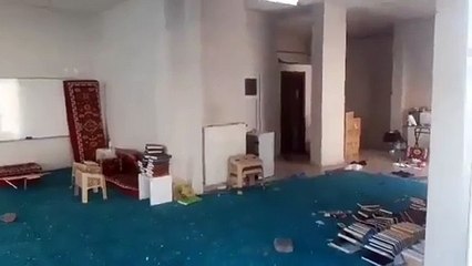 Kayseri'de ırkçılar Kuran kursunu bastı!