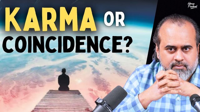 Karma or coincidence? || Acharya Prashant, IIT Kharagpur (2020)