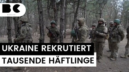 Ukraine rekrutiert Tausende Häftlinge für den Militärdienst ⚔️