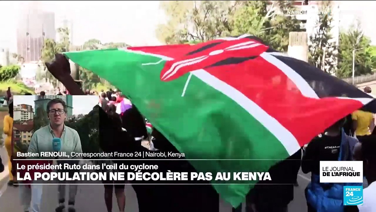 Kenya : nouveaux rassemblements antigouvernementaux, la population ne décolère pas