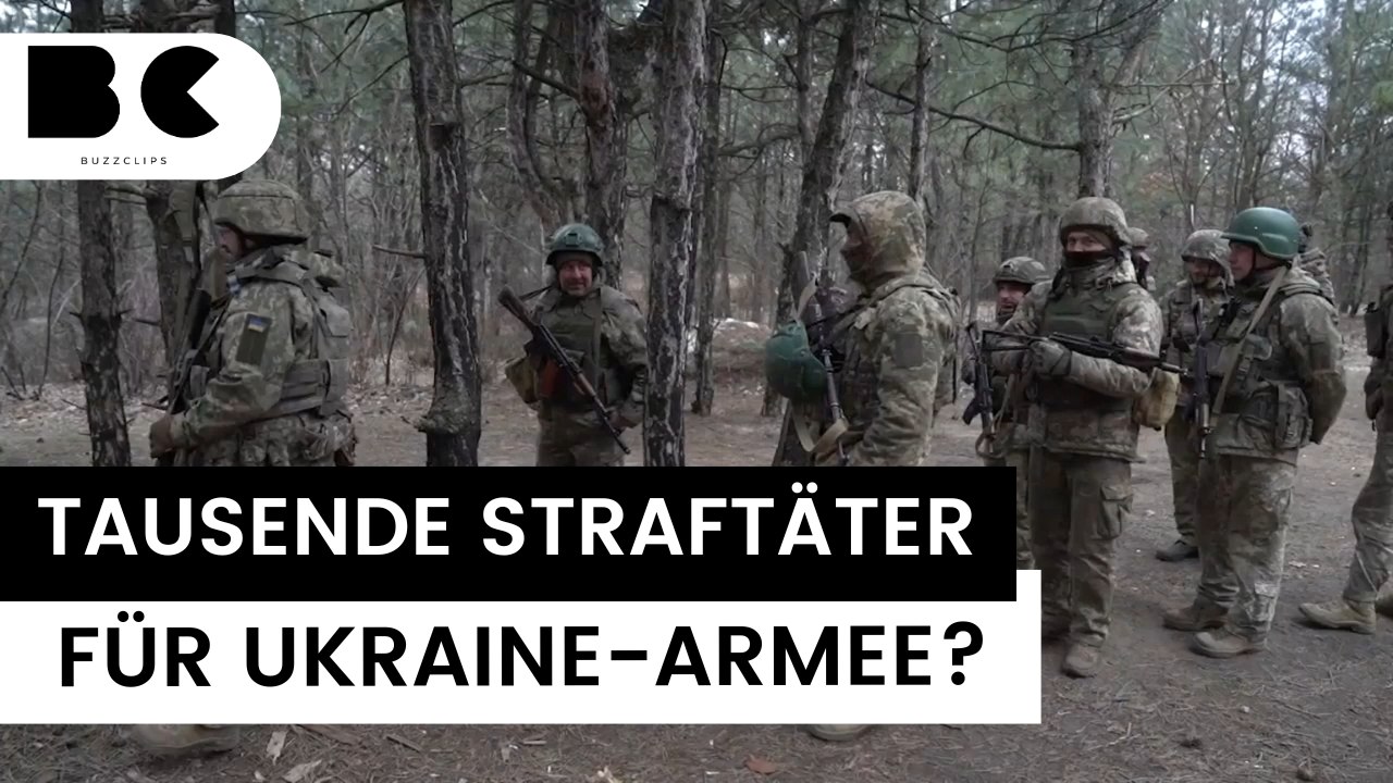Ukrainisches Militär rekrutiert jetzt auch Häftlinge