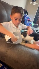 Is This Real?! Boy Stunned by Dream Basketball Jersey Surprise