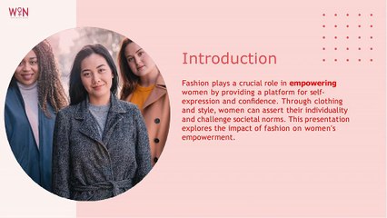 Using Fashion as a Tool to Empower Women
