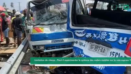 [#Reportage] Limitation de vitesse : Faut-il expérimenter le système des radars mobiles sur la voie express ? 