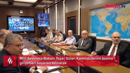 Suriye’deki provokasyonlara ilişkin Bakan Güler'den açıklama