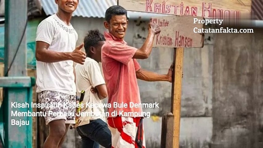 KADES KECEWA BULE INI BANTU WARGA BANGUN JEMBATAN DI WAKATOBI