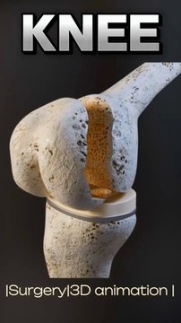 यह रहे हैशटैग और खोजशब्द Knee replacement 3D video Orthopedic surgery animation |#viral #shorts #3danimationsurgery #shortsfeeds #DrSadia1446
