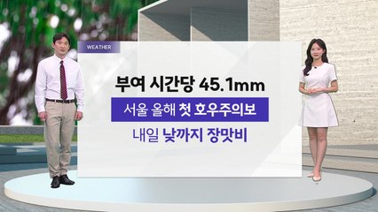 [날씨] 서울 올해 첫 호우주의보...내일 낮까지 장맛비 / YTN