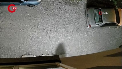 Motosikleti 8 dakikada çaldılar!