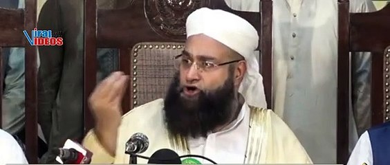 صحافی کے سوال پر حافظ طاہر اشرفی برہم ہو گئے