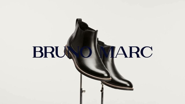 Bruno Marc Men's Suede Leather Chelsea Ankle Boots