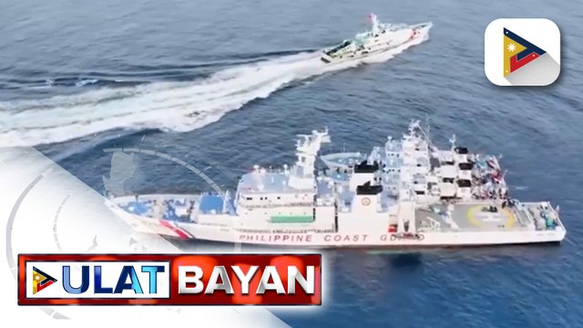 Paratang ng China Coast Guard sa pagdadala umano ng construction materials sa Sabina o Escoda...