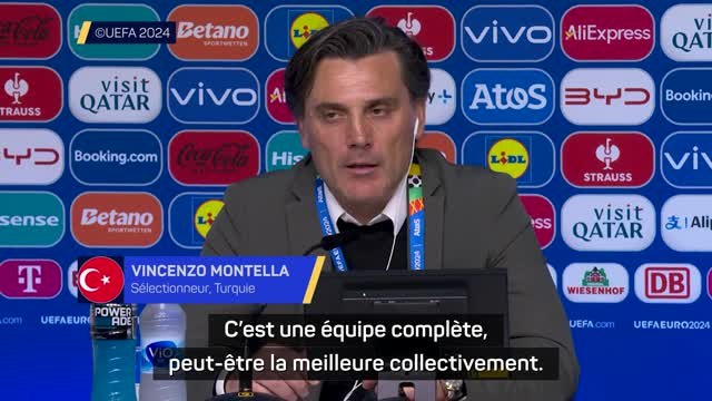 Turquie - Montella : L'Autriche est peut-être la meilleure équipe collectivement