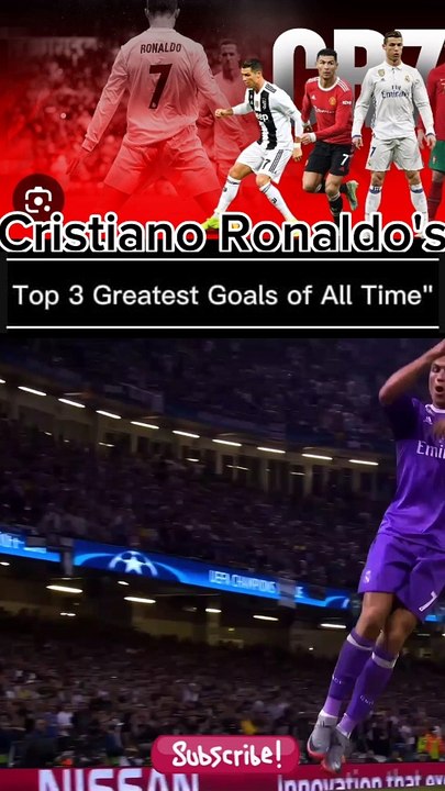 "Top 3 Unbelievable Cristiano Ronaldo Goals That Shook the World" #ronaldo #RonaldoCR7 #football #footballskills #footballplayer #messifans #messi