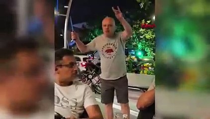 İstanbul'da Arap iş insanlarına bıçaklı tehdit: ''Arap-marap anlamam, Türkiye lan burası''