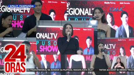 Bea Alonzo, Carla Abellana atbp. Kapuso star, naki-fiesta sa Apalit; excited sa "Widows' War" | 24 Oras