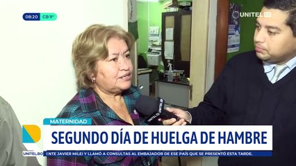 ​Piquete de huelga en la maternidad cruceña cumple su segundo día, pero la atención es normal
