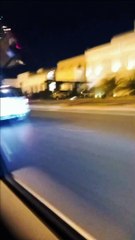 Night Drive on Kuwait Highway 🌙