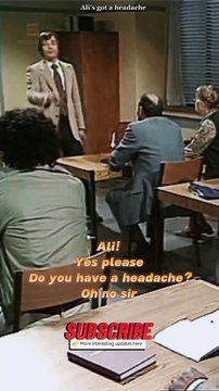Ali s got a headache _ Mind Your Language #comedy #series #english #sitcom #learnenglish #shrots