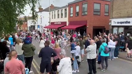 Flash Mob Dance at Lutterworth Food & Film Fest 🎉