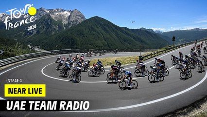 UAE team radio - Stage 4 - Tour de France 2024