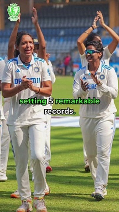 Indian Women's team breaks 5 records #euphoriacricket #cricket