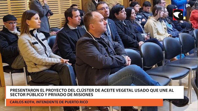 Presentaron el proyecto del Clúster de Aceite Vegetal Usado que une al sector público y privado de Misiones