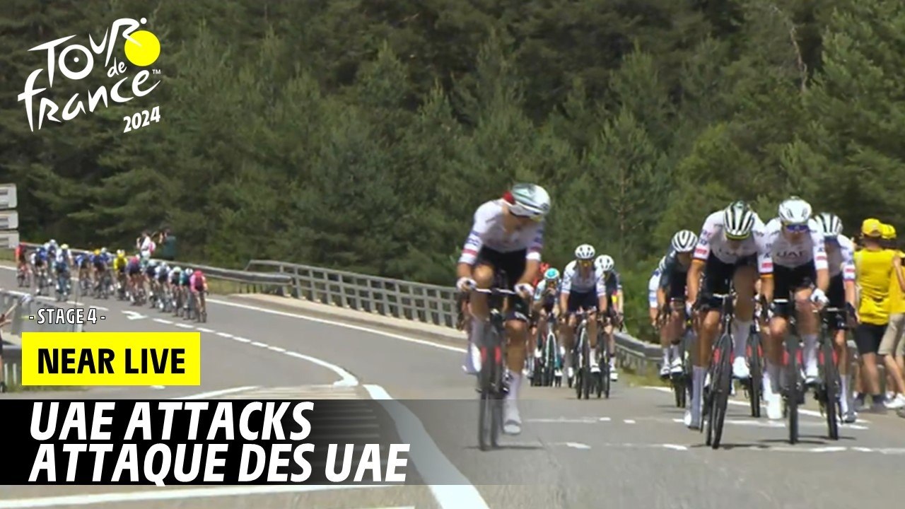 UAE attacks - Stage 4 - Tour de France 2024