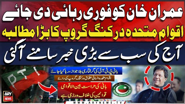 UN group demands release of Imran Khan; says his detention violates international law