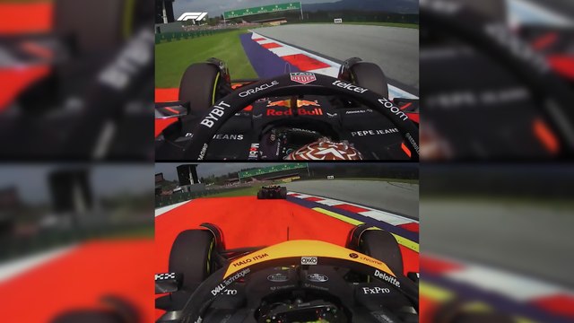 F1 Latest: George Russell capitalises on Lando Norris and Max Verstappen beginning feud at Austrian Grand Prix